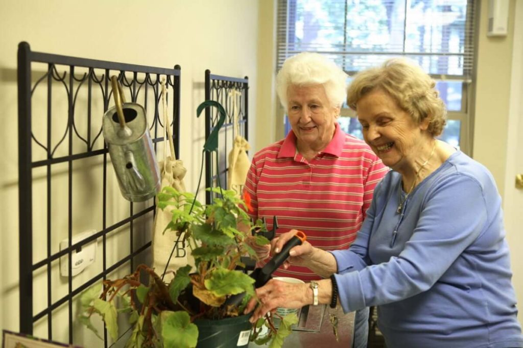Senior Living Assisted Living Retirement Living Gardening
