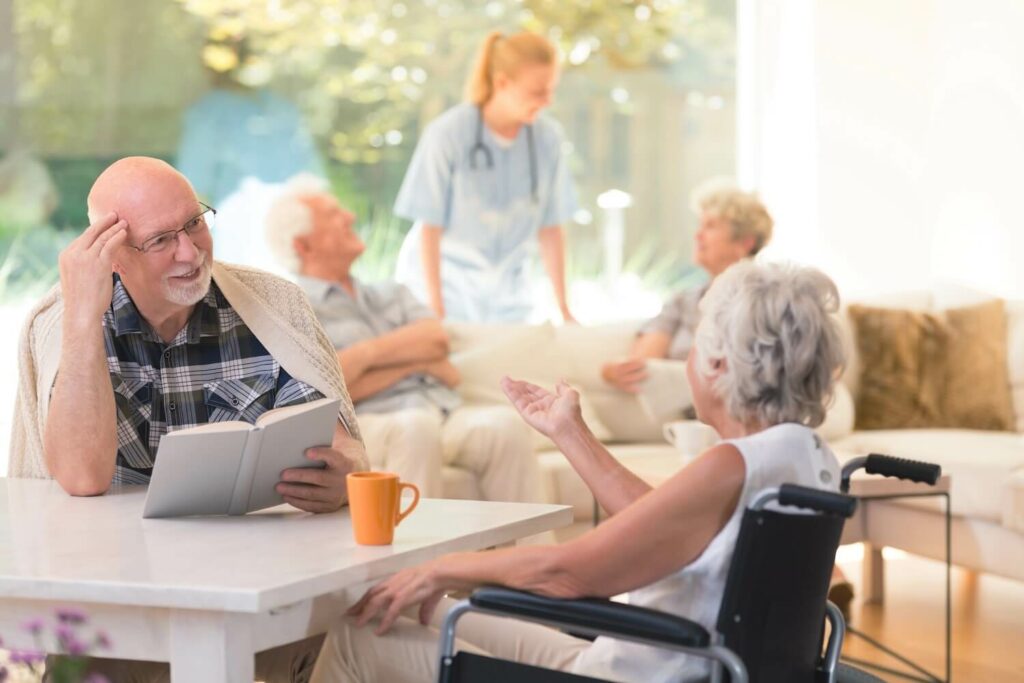 Are Senior Living Communities Better Than Nursing Homes seniors nursing home different of care
